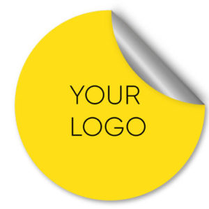Наклейка с логотипом