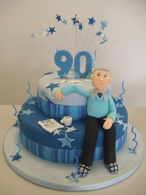 Торт дедушке на 90 лет